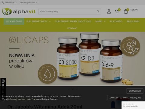 Alphavit.pl - internetowy sklep zdrowotny