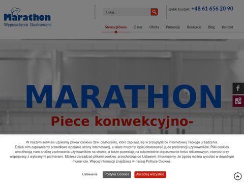 Marathon patelnia elektryczna uchylna