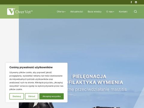 Over-vet.pl - preparaty specjalistyczne dla bydła