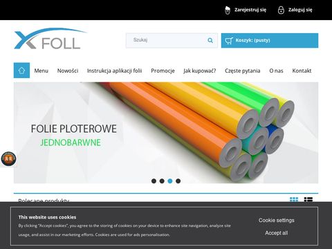 X-foll.pl - folie lustro weneckie, folie okienne