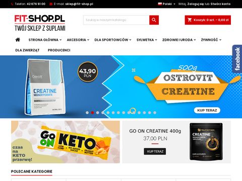 Fit-shop.pl - sklep z suplementami