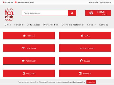Teaclub.com.pl sklep z herbatą Poznań