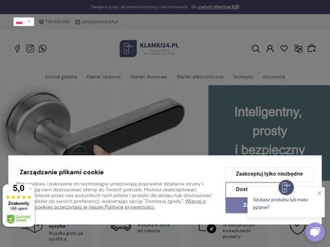 Klamki24.pl - sklep z klamkami i akcesoriami