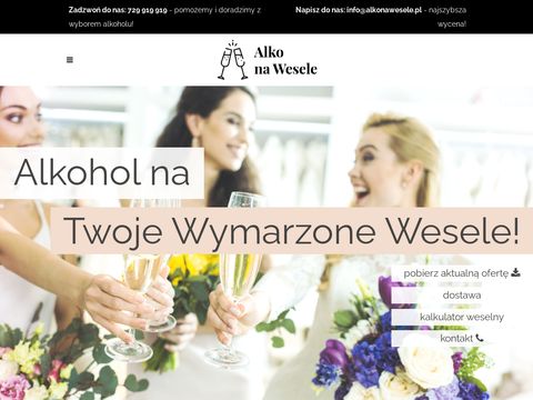 Alkonawesele.pl - wódka weselna