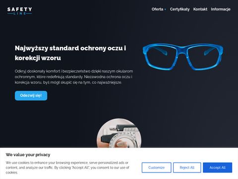 SafetyLine.pl - okulary do komputera