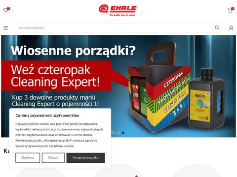 Ehrle.sklep.pl myjnie samoobsługowe