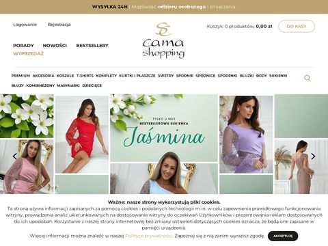 Camashopping.com sklep z odzieżą damską