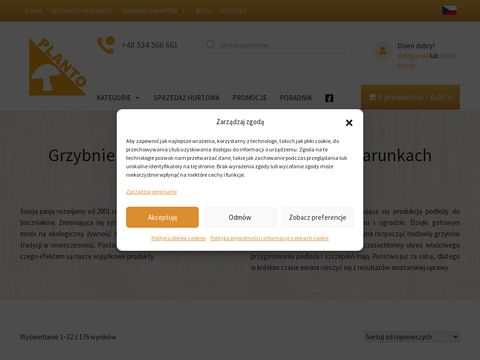 Grzybnia i podłoża do uprawy grzybów