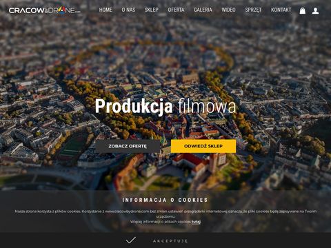 Cracowbydrone.com - filmowanie i zdjęcia dronem