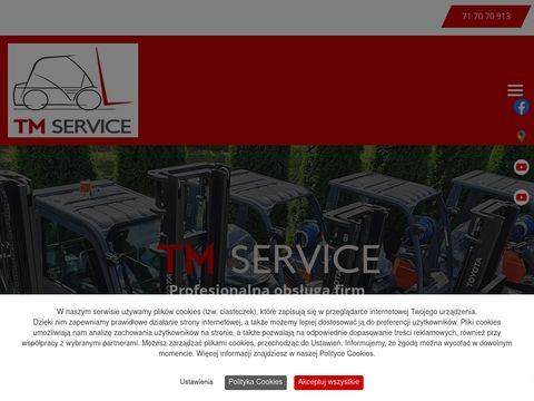 Tmservice.pl wózki widłowe