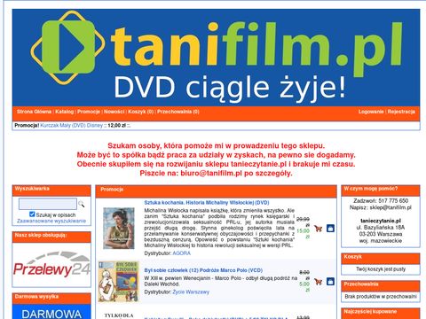 Tanifilm.pl DVD
