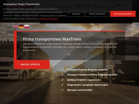 F.T.U.H MaxTrans - transport i spedycja