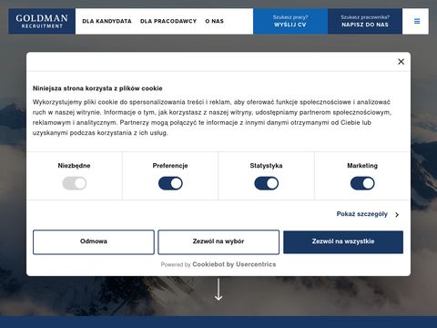 Goldman Recruitment firma rekrutacyjna