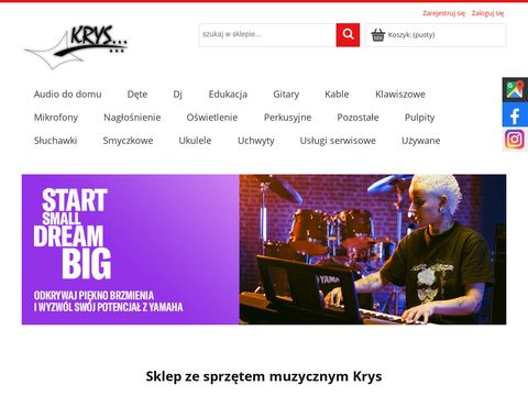 Sklep muzyczny Krys... instrumenty perkusyjne