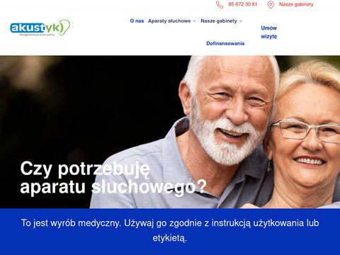 Akustyksluchu.pl aparaty bdanie