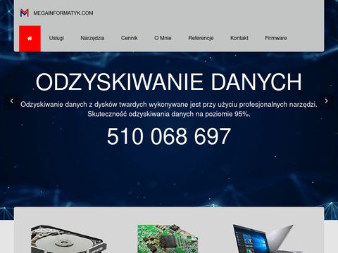 Megainformatyk.com - odzyskiwanie danych