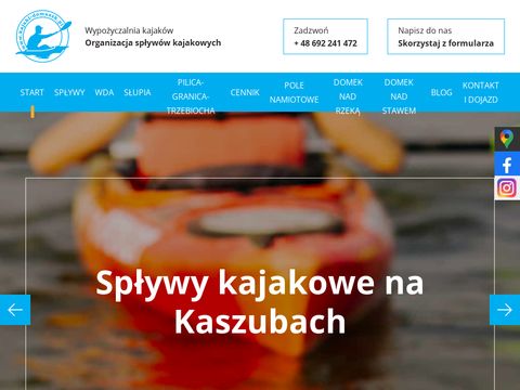 Kajaki-domaszk.pl - spływy Wdą