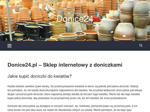 Donice24.pl - doniczki ogrodowe