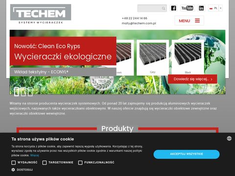 BP Techem producent wycieraczek wejściowych