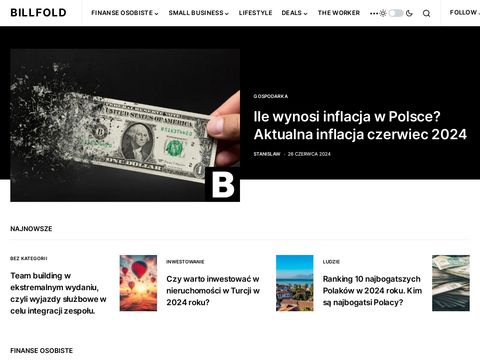 Billfold.pl - niezależny portal finansowy