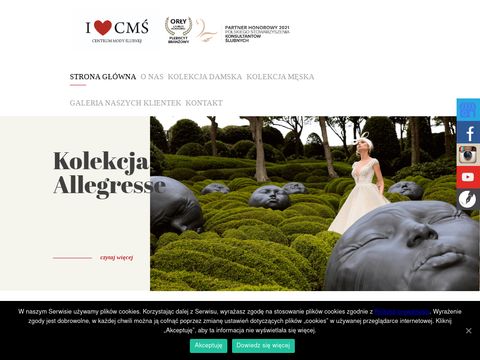 Lovecms.pl garnitury ślubne Szczecin