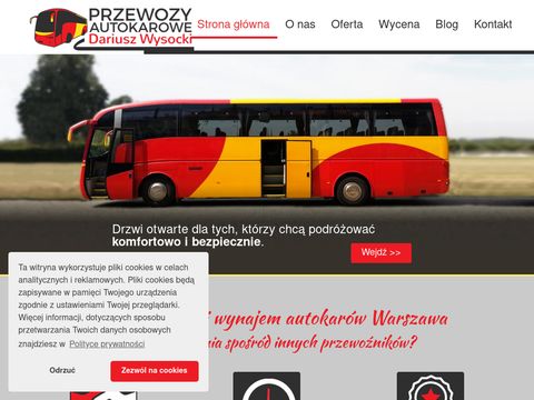 Autokarwarszawa.pl - wynajem autobusów