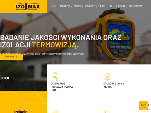 Izolmax - izolacja i ocieplenia w Krakowie
