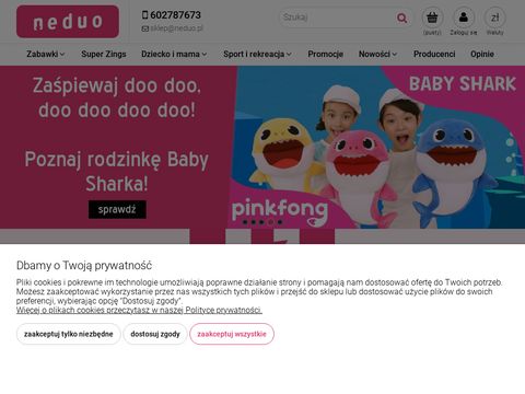 Neduo.pl - tanie zabawki w sklepie internetowym