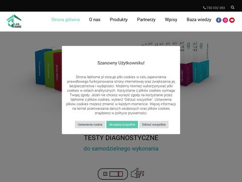 Labhome.pl - domowe testy diagnostyczne