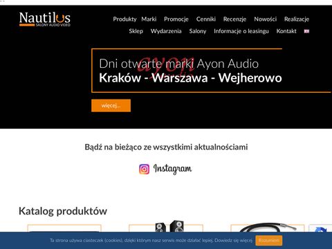 Salony.nautilus.net.pl - sprzęt Hi-Fi