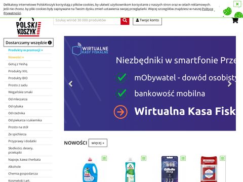 Polskikoszyk.pl - delikatesy internetowe Warszawa