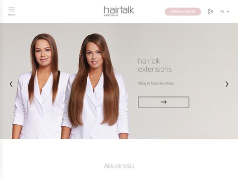 Hairtalk Extensions zagęszczanie włosów