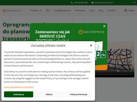 Solvertech.pl - oprogramowanie dla transportu
