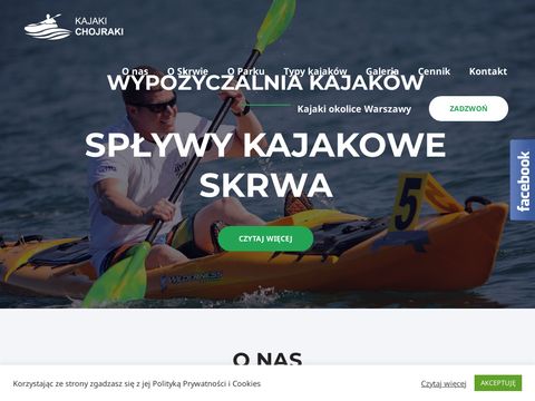 Kajaki-skrwa.pl - spływy kajakowe