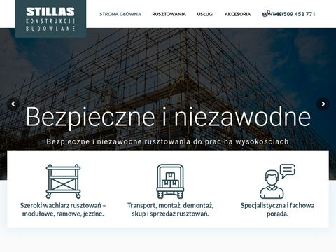 Stillas.pl wynajem rusztowań Szczecin