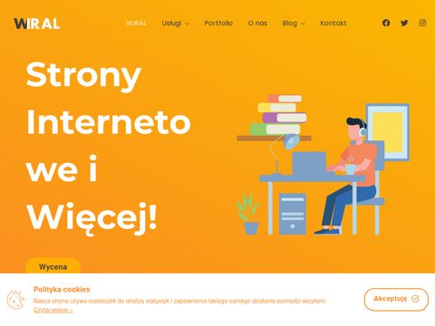 Wiral - strony internetowe i więcej Nowy Sącz