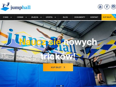 Jump Hall park trampolin