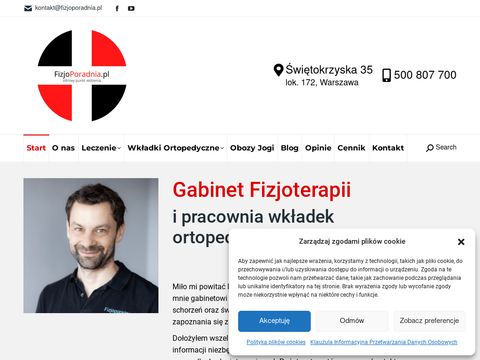 Fizjoporadnia.pl gabinet rehabilitacji Warszawa