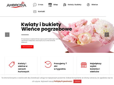 E-ambrosia.pl - kwiaciarnia Białystok