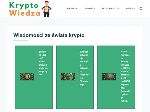 KryptoWiedza.pl - kryptowaluty wiemy wszystko