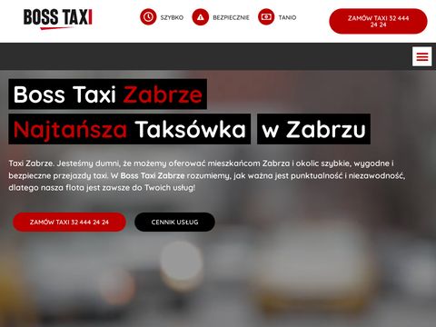 Boss Taxi - najtańsza taksówka w Zabrzu