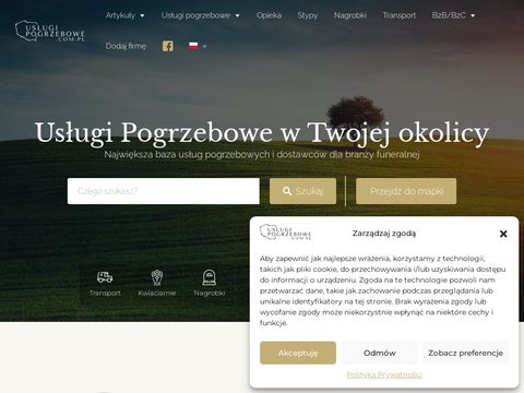 Uslugipogrzebowe.com.pl - serwis pogrzebowy