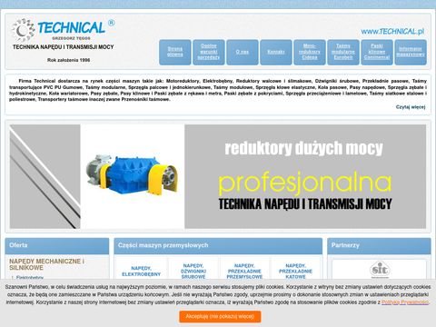 Technical.pl - taśmy transportowe