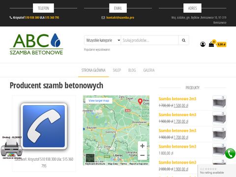 Szamba-lodzkie.pl betonowe