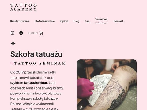 Tattooacademy.pl - kurs tatuażu
