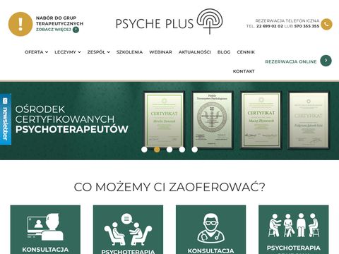 Psyche Plus psychiatra Warszawa