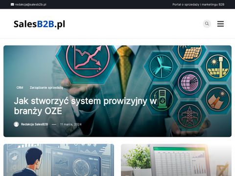 SalesB2B.pl - portal o sprzedaży i marketingu