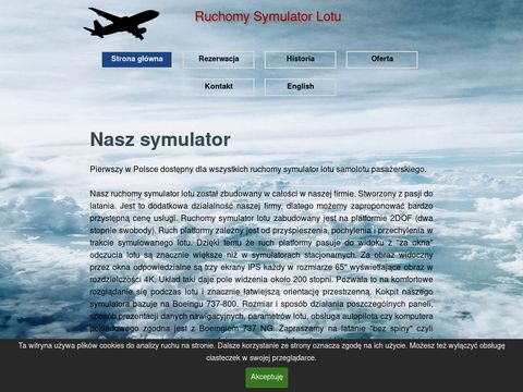 B737.pl - symulator lotu Warszawa