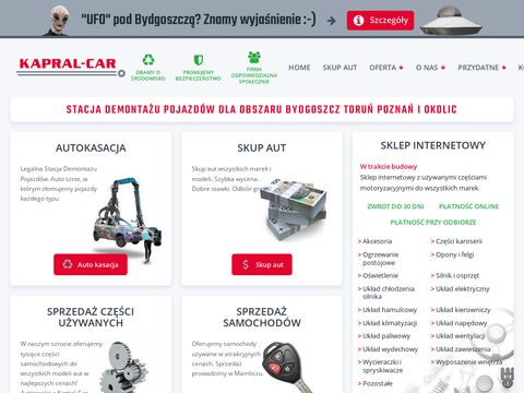 Kapral-car.pl - złomowanie i części samochodowe