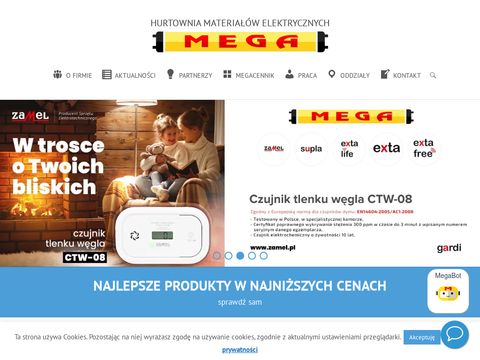 Mega.tarnow.pl - kable, przewody elektryczne